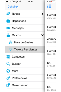 Gestión de gastos